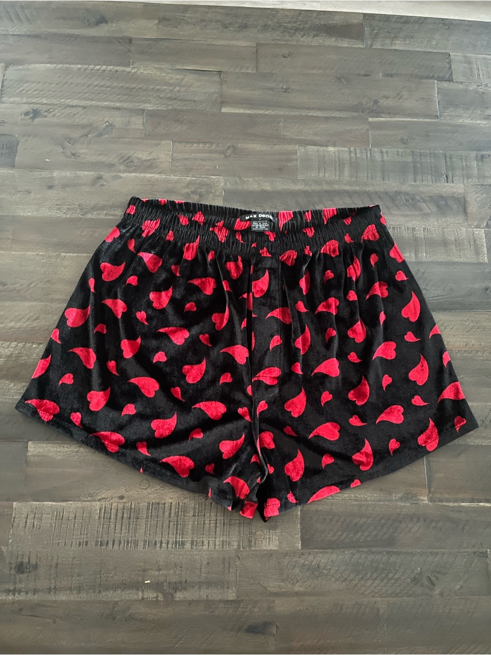 MENS MAC DECO HEART BOXERS